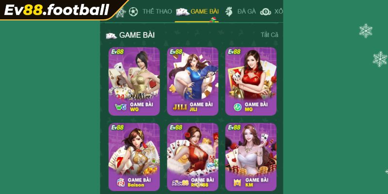 Giới thiệu game bài EV88